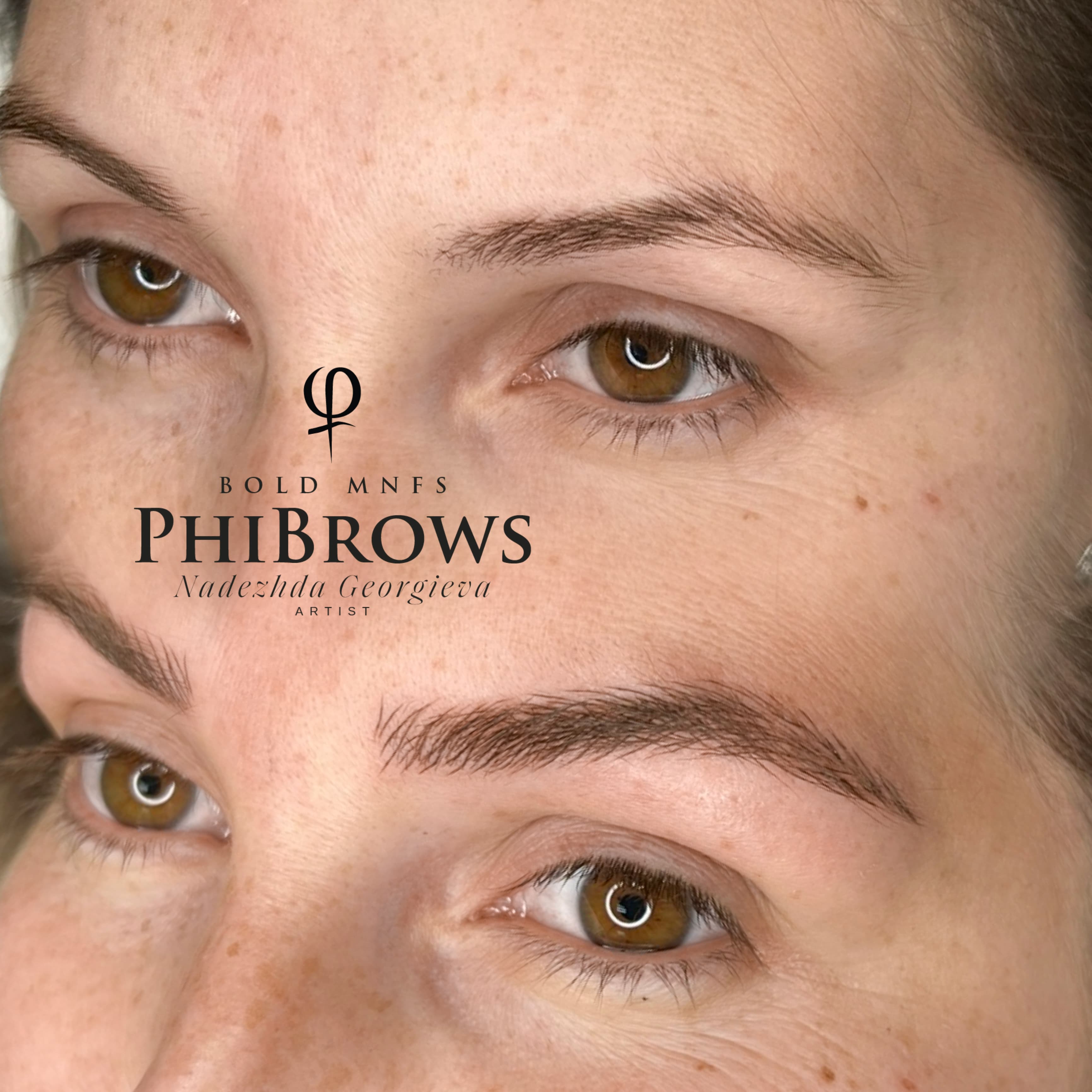 Микроблейдинг преди и след — PhiBrows NG